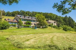 View on the Herzberg house in Summer