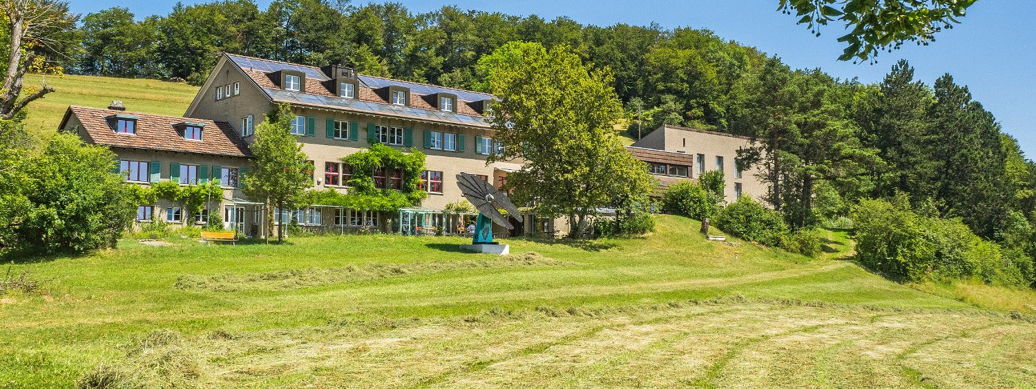 Sicht auf den herzberg im Sommer