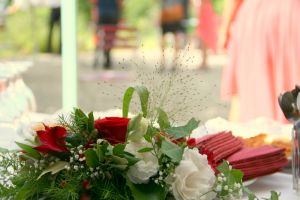 Blumengedeck Herzberg Fest